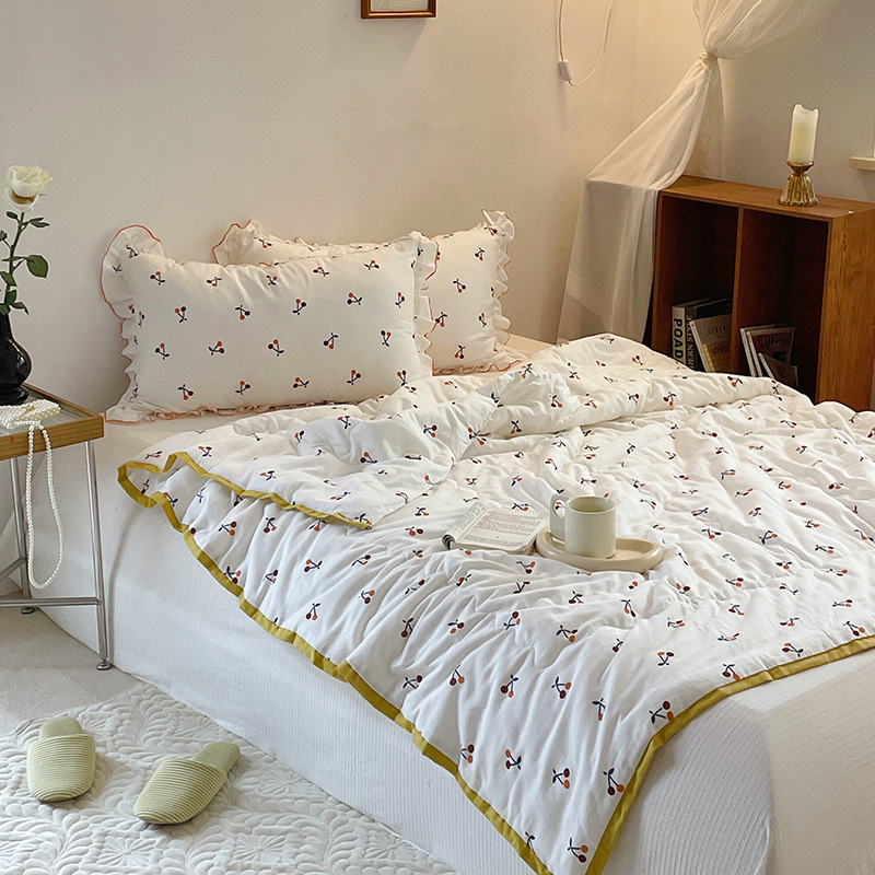 家居家纺 母婴级全棉双层纱夏被夏凉被可水洗纯棉儿童空调被薄被 家居家纺 母婴级全棉双层纱夏被夏凉被可水洗纯棉儿童空调被薄被