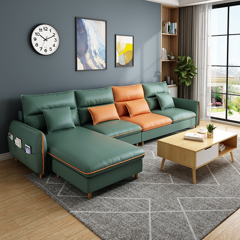 简约家具 北欧免洗科技布艺沙发 现代简约小户型贵妃套装 简约家具 北欧免洗科技布艺沙发 现代简约小户型贵妃套装